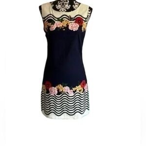 Desigual linen blend dress